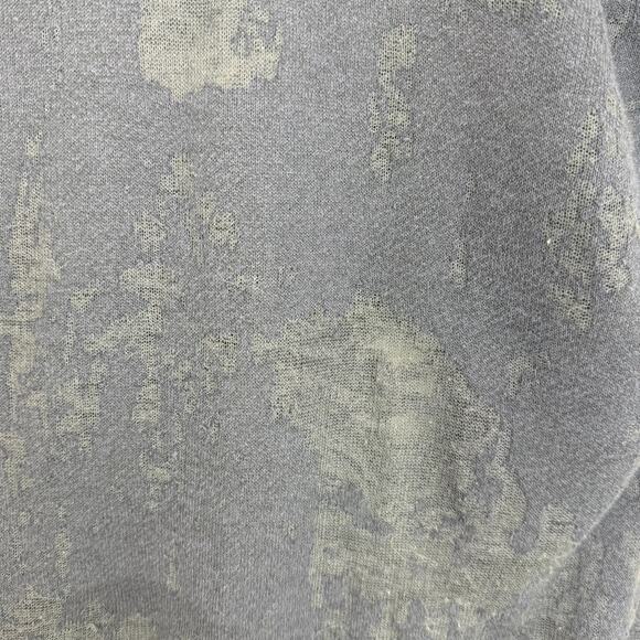 IRO Jeans Womens Nuala Distressed Sleeveless Burnout Black Lace Sweatshirt XS - Picture 7 of 10